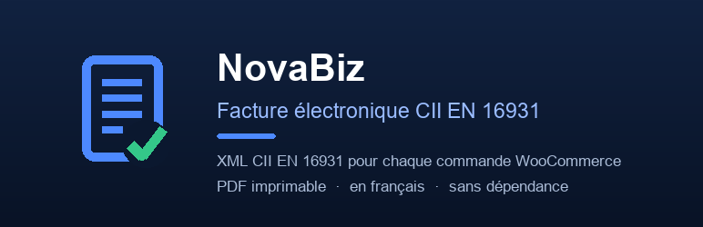 Smaoui CII Electronic Invoicing Preview Wordpress Plugin - Rating, Reviews, Demo & Download