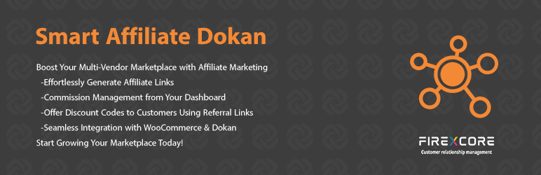 Smart Affiliate For Dokan Preview Wordpress Plugin - Rating, Reviews, Demo & Download