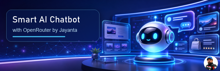 Smart AI Chatbot With OpenRouter By Jayanta Preview Wordpress Plugin - Rating, Reviews, Demo & Download