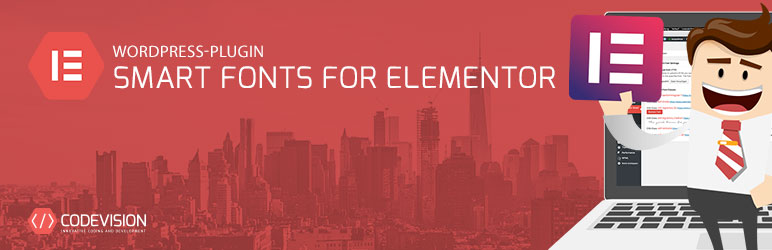 Smart Fonts For Elementor Preview Wordpress Plugin - Rating, Reviews, Demo & Download