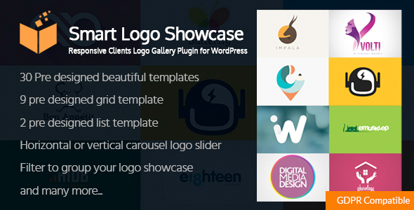 Smart Logo Showcase – Responsive Clients Logo Gallery Plugin For WordPress Preview - Rating, Reviews, Demo & Download