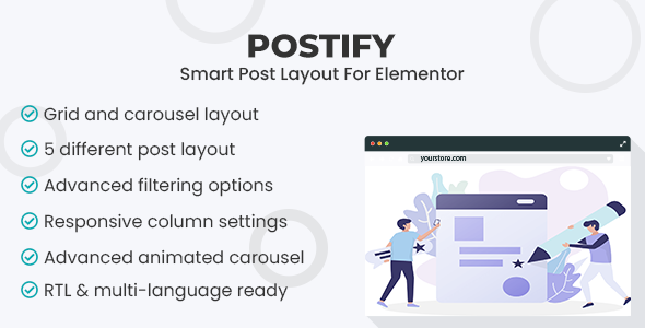 Smart Post Layout For Elementor Preview Wordpress Plugin - Rating, Reviews, Demo & Download