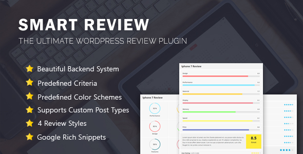 Smart Review – WordPress Review Plugin Preview - Rating, Reviews, Demo & Download