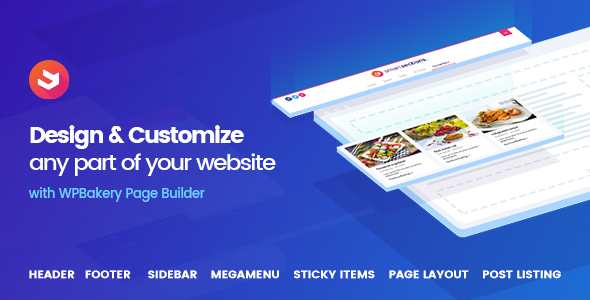 Smart Sections Theme Builder – WPBakery Page Builder Addon Preview Wordpress Plugin - Rating, Reviews, Demo & Download