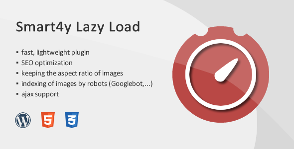 Smart4y Lazy Load – Image, Iframe Wordpress Plugin Preview - Rating, Reviews, Demo & Download