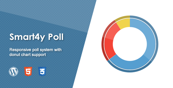 Smart4y Poll – Responsive WordPress Plugin With Donut Chart Preview - Rating, Reviews, Demo & Download