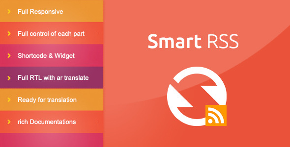SmartRSS Preview Wordpress Plugin - Rating, Reviews, Demo & Download