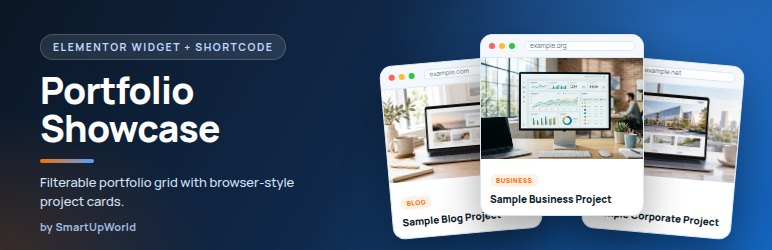 SmartUpWorld Portfolio Showcase Preview Wordpress Plugin - Rating, Reviews, Demo & Download