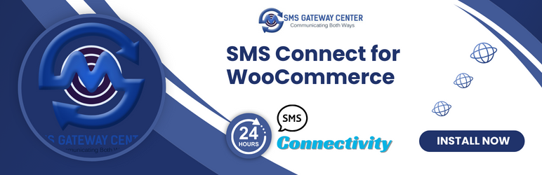 SMSConnectWoo Unify SMS Gateway Center Preview Wordpress Plugin - Rating, Reviews, Demo & Download
