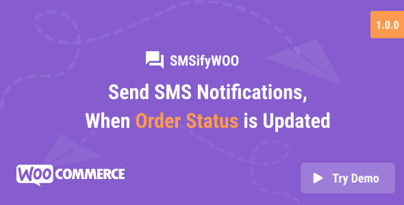 SMSifyWoo – Send SMS Notification For WooCommerce Preview Wordpress Plugin - Rating, Reviews, Demo & Download