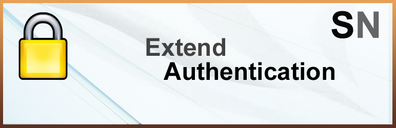 SN Extend Authentication Preview Wordpress Plugin - Rating, Reviews, Demo & Download