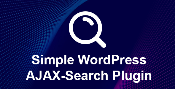 SnapSearch – Simple WordPress AJAX Search Plugin Preview - Rating, Reviews, Demo & Download