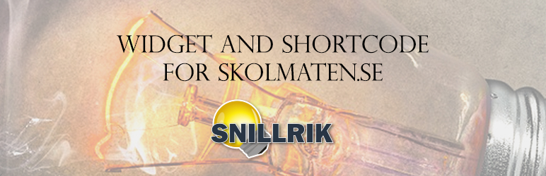 Snillrik Skolmaten Wordpress Plugin - Rating, Reviews, Demo & Download