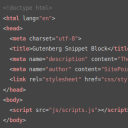 Snippets Block