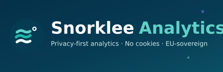 Snorklee Analytics Preview Wordpress Plugin - Rating, Reviews, Demo & Download
