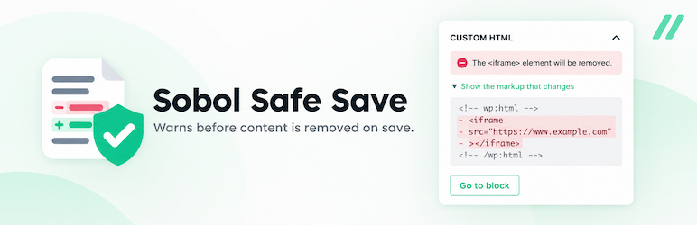 Sobol Safe Save Preview Wordpress Plugin - Rating, Reviews, Demo & Download