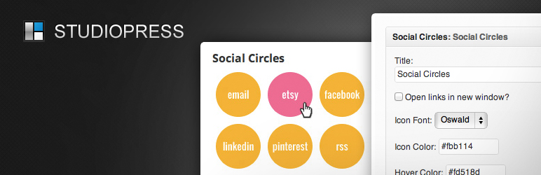 Social Circles Preview Wordpress Plugin - Rating, Reviews, Demo & Download