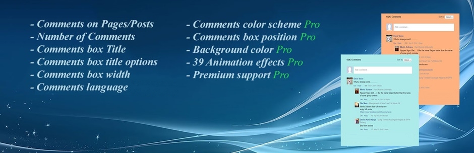 Social Comments By WpDevArt Preview Wordpress Plugin - Rating, Reviews, Demo & Download