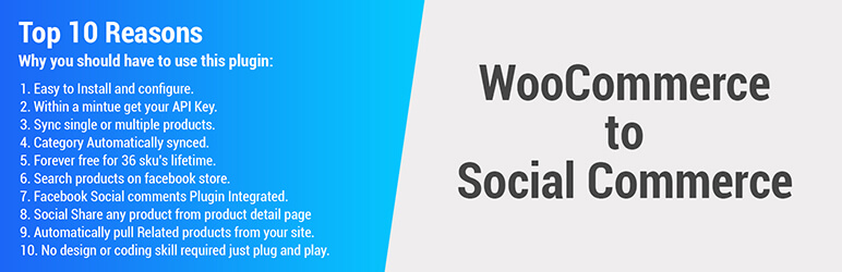 Social Commerce For WooCommerce Preview Wordpress Plugin - Rating, Reviews, Demo & Download