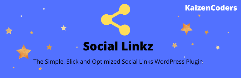 Social Linkz – Lightweight And Fast Social Media Sharing Plugin Preview - Rating, Reviews, Demo & Download