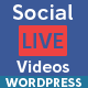 Social Live Video Auto Embed For WordPress