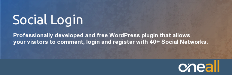 Social Login Preview Wordpress Plugin - Rating, Reviews, Demo & Download