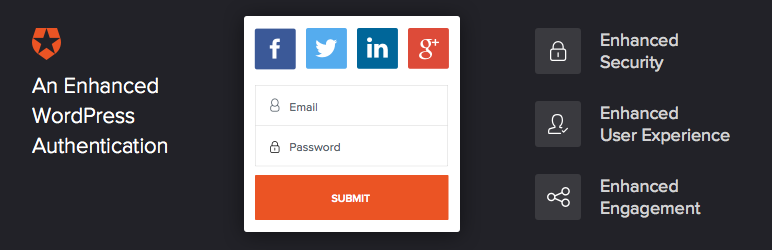 Social Login With Auth0 Preview Wordpress Plugin - Rating, Reviews, Demo & Download