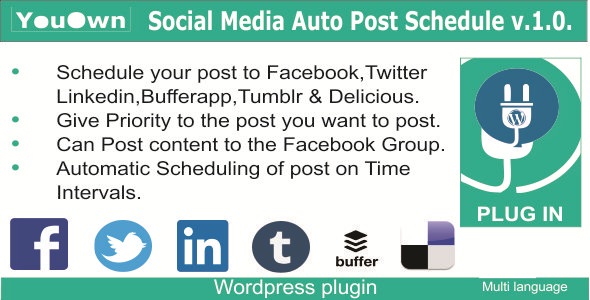 Social Media Auto Post Schedule – Word Press Plugin Preview - Rating, Reviews, Demo & Download