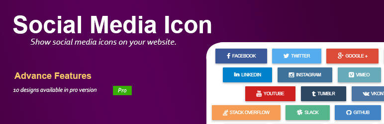 Social Media Icon Preview Wordpress Plugin - Rating, Reviews, Demo & Download
