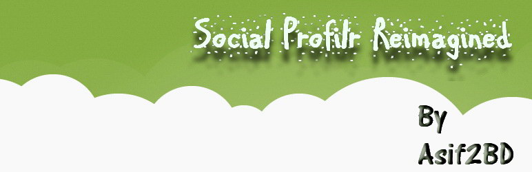 Social Profilr Reimagined Preview Wordpress Plugin - Rating, Reviews, Demo & Download