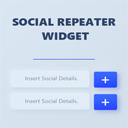 Social Repeater Widget
