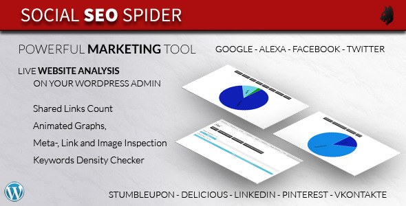 Social SEO Spider – WordPress Social SEO Analytics Preview - Rating, Reviews, Demo & Download