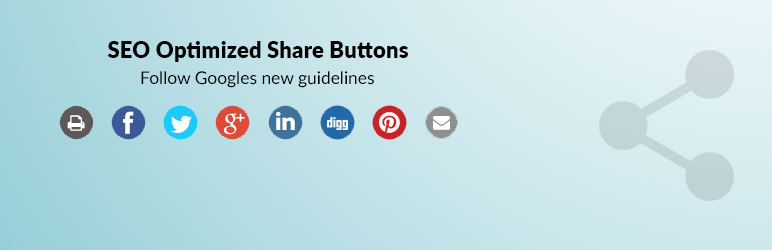 Social Share Buttons Preview Wordpress Plugin - Rating, Reviews, Demo & Download