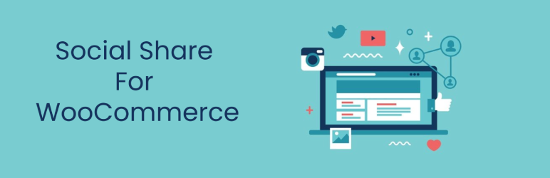 Social Share For WooCommerce Preview Wordpress Plugin - Rating, Reviews, Demo & Download