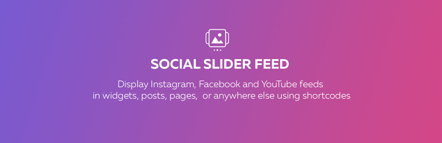 Social Slider Feed Preview Wordpress Plugin - Rating, Reviews, Demo & Download