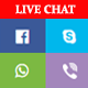 Social Tabs Live Chat For WordPress