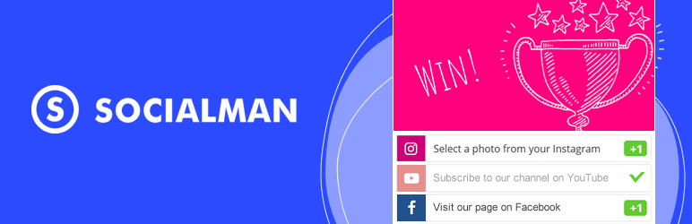 Socialman Preview Wordpress Plugin - Rating, Reviews, Demo & Download