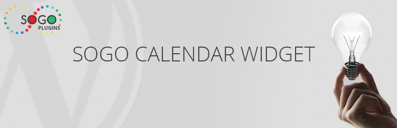 Sogo Calendar Widget Preview Wordpress Plugin - Rating, Reviews, Demo & Download