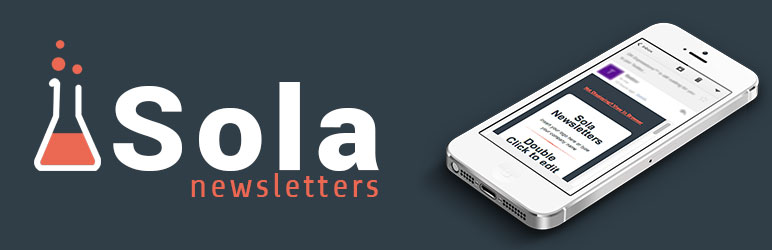 Sola Newsletters Preview Wordpress Plugin - Rating, Reviews, Demo & Download