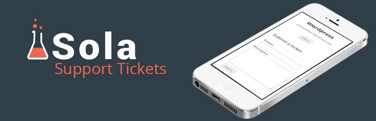 Sola Support Tickets Preview Wordpress Plugin - Rating, Reviews, Demo & Download