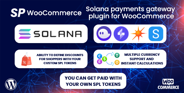 SolPay WooCommerce – Solana Payments Gateway Plugin Preview - Rating, Reviews, Demo & Download