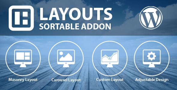 Sortable Layouts Addon Preview Wordpress Plugin - Rating, Reviews, Demo & Download