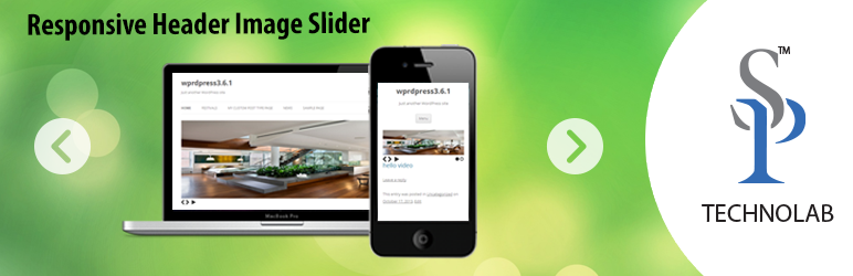 SP Responsive Header Image Slider Preview Wordpress Plugin - Rating, Reviews, Demo & Download
