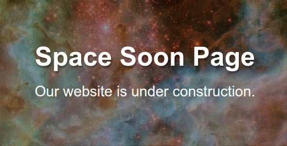 Space Soon Page Preview Wordpress Plugin - Rating, Reviews, Demo & Download