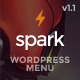 Spark: A WordPress Menu And Info Pane Plugin