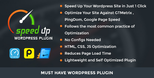 Speed Up WordPress Plugin Preview - Rating, Reviews, Demo & Download
