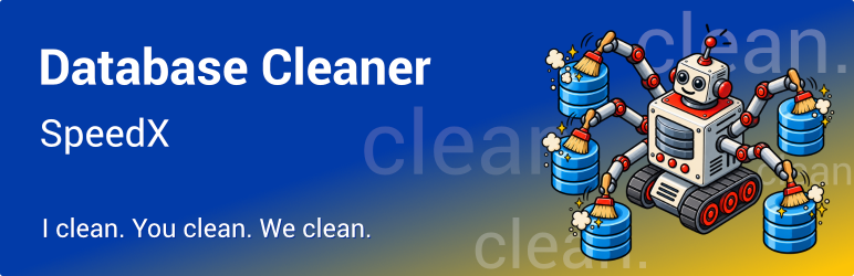 SpeedX Database Cleaner Preview Wordpress Plugin - Rating, Reviews, Demo & Download