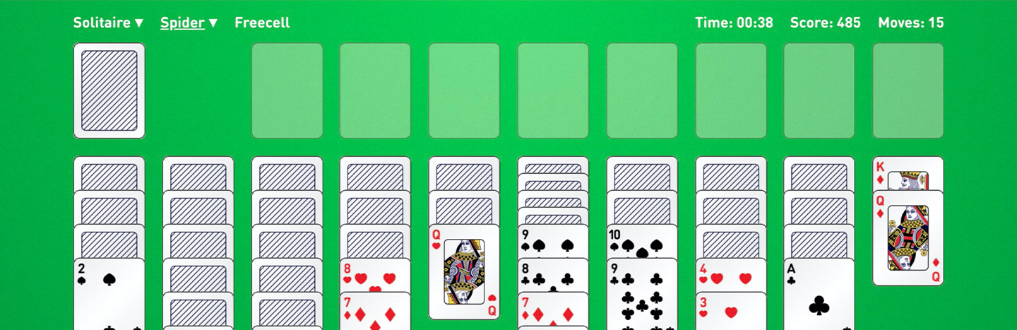 Spider Solitaire Card Game – Embed Spider Solitaire For Free – Ad-free Spider Solitaire Puzzle Game Preview Wordpress Plugin - Rating, Reviews, Demo & Download