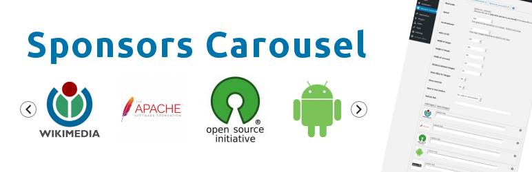 Sponsors Carousel Preview Wordpress Plugin - Rating, Reviews, Demo & Download