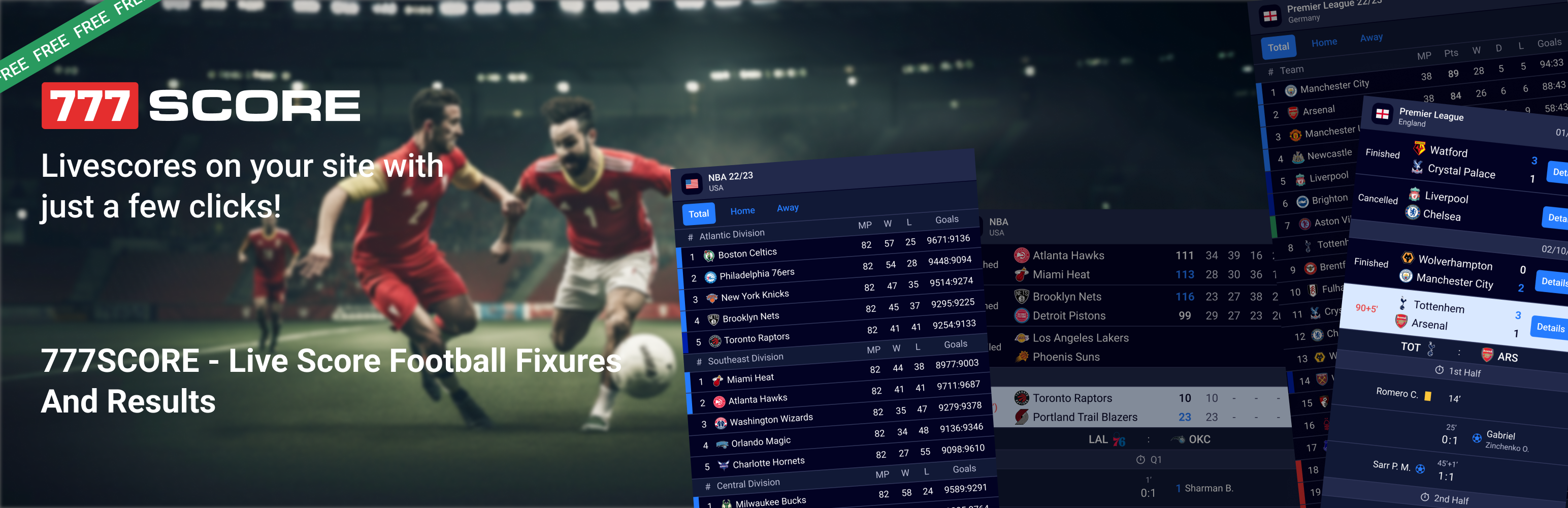 Sport Livescores: Foootball And Basketball Results, Fixtures And Standings Preview Wordpress Plugin - Rating, Reviews, Demo & Download